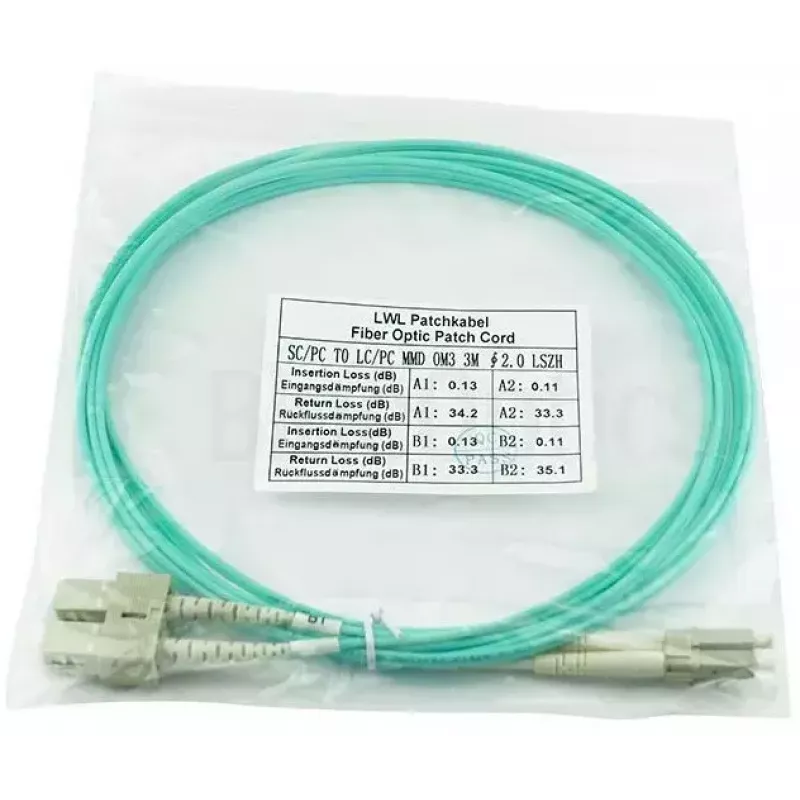 BlueOptics kabel światłowodowy InfiniBand 5m 2x LC 2x SC LC/APC