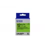 Kaseta etykietowa Epson Fluorescent LK-4GBF Czarny/Zielony 12mm (9m)