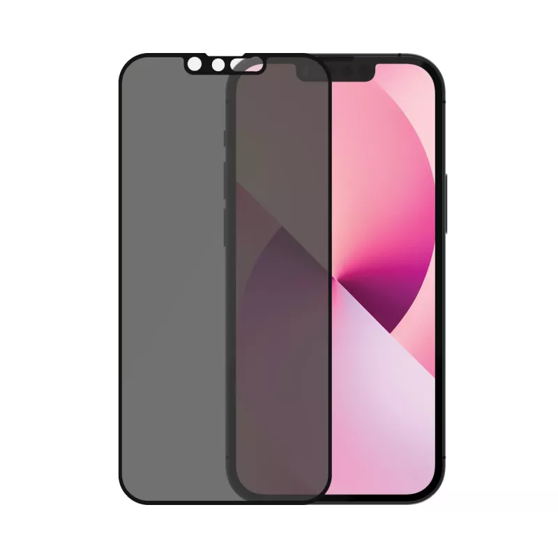 PanzerGlass Folia ochronna chroniąca prywatność Apple iPhone 13 Mini, krawędź do krawędzi, odporna na zarysowania i wstrząsy