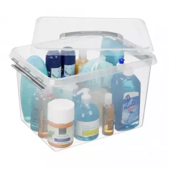 Pudełko do przechowywania Sunware 78800609 Prostokątne Przezroczyste z tworzywa sztucznego