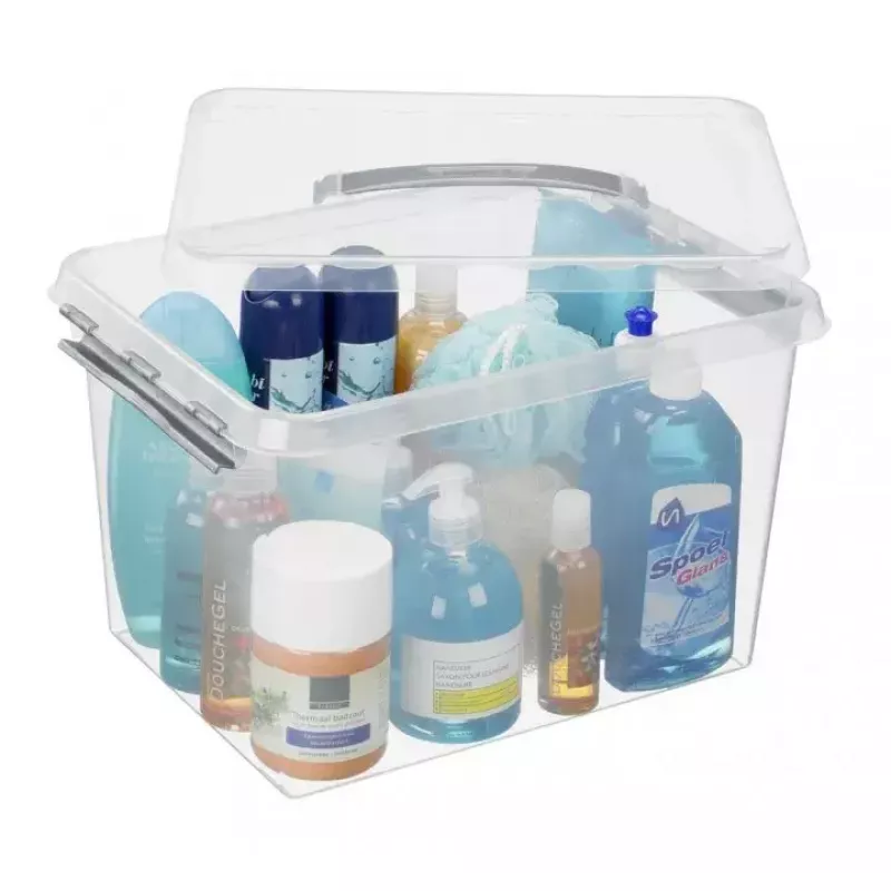 Pudełko do przechowywania Sunware 78800609 Prostokątne Przezroczyste z tworzywa sztucznego