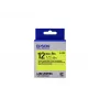 Kaseta Epson Label Cartridge Fluorescent LK-4YBF Czarny/Żółty 12mm (9m)