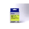 Kaseta Epson Label Cartridge Fluorescent LK-4YBF Czarny/Żółty 12mm (9m)