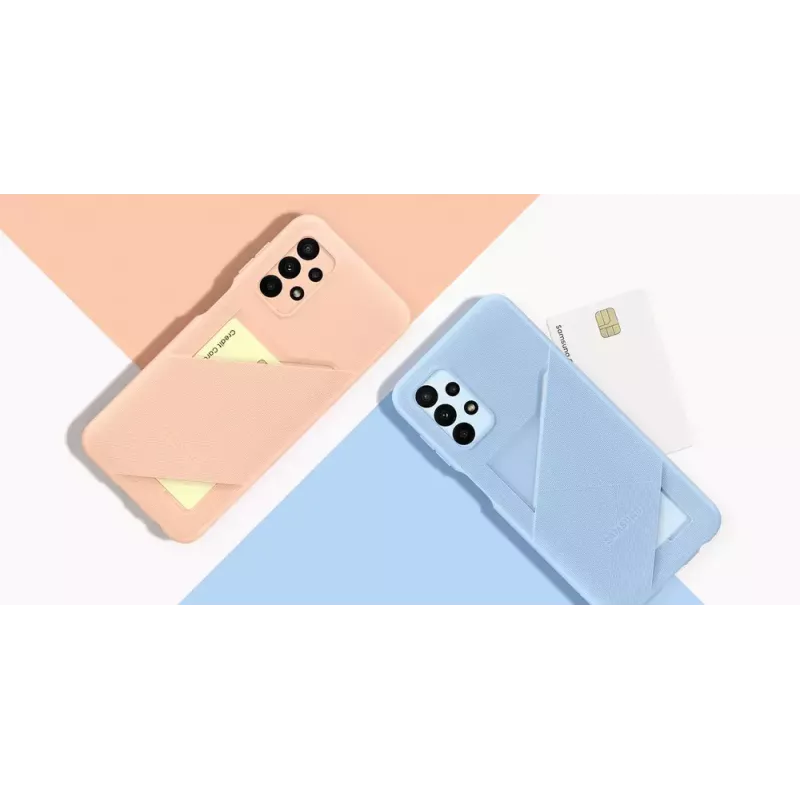 Cover Samsung Galaxy A23 Card Slot Cover Awesome Peach