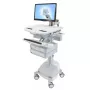 Wózek multimedialny Ergotron StyleView Aluminium szary biały