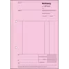 Formularz biznesowy Sigel SD132 A5 różowy biały żółty 150 arkuszy