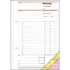 Formularz biznesowy Sigel SD132 A5 różowy biały żółty 150 arkuszy