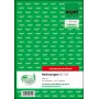 Formularz biznesowy Sigel SD132 A5 różowy biały żółty 150 arkuszy