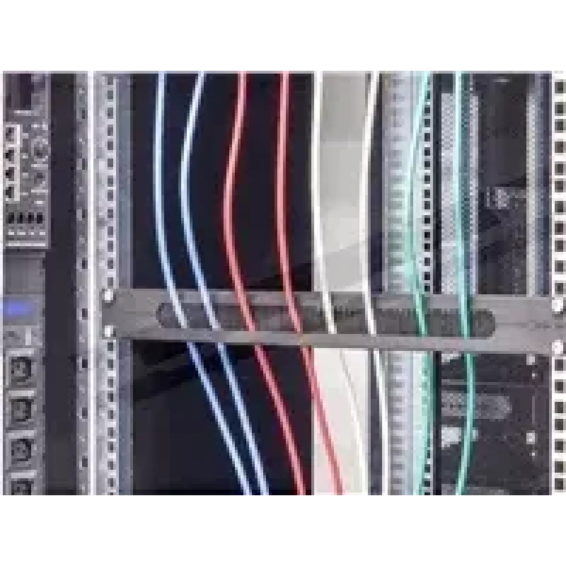Patch panel Triton RAB-ZP-X03-A3 19 cali 1U poziomy 350x21mm czarny