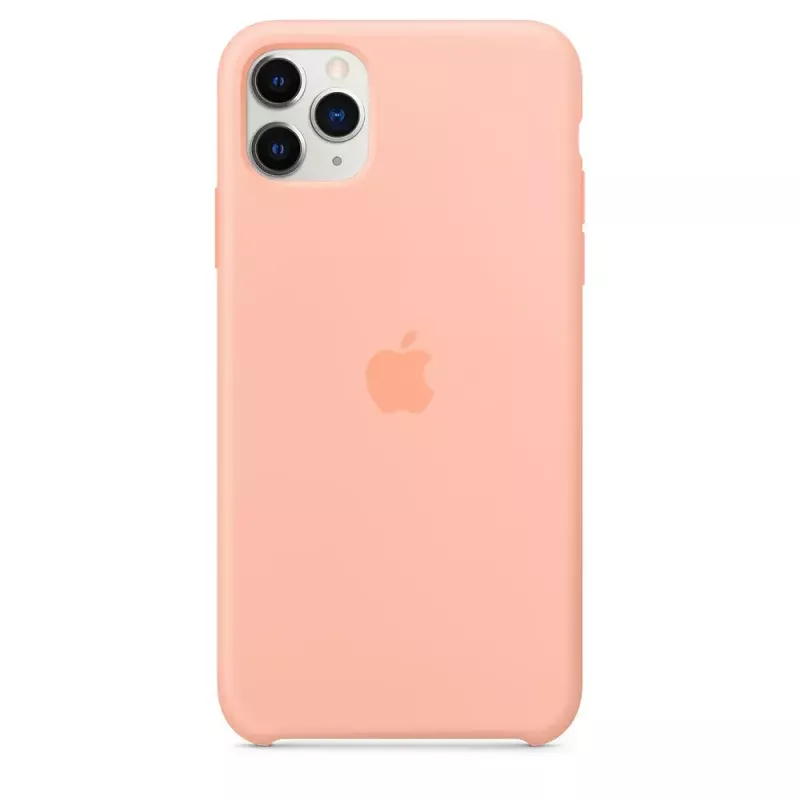 Silicone etui Apple iPhone 11 Pro Max Grapefruit Cover