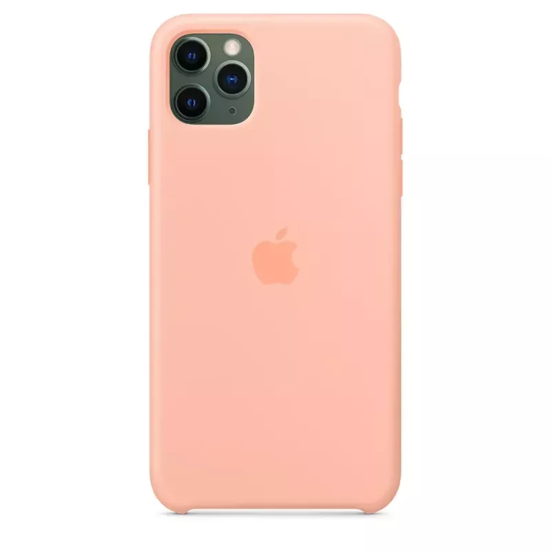 Silicone etui Apple iPhone 11 Pro Max Grapefruit Cover