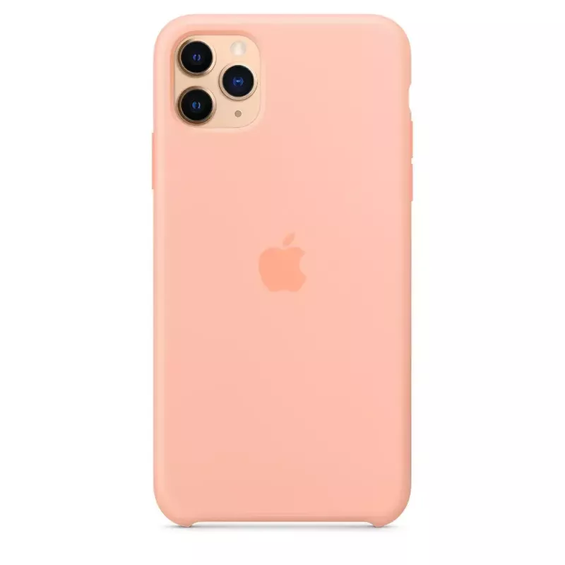 Silicone etui Apple iPhone 11 Pro Max Grapefruit Cover