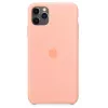 Silicone etui Apple iPhone 11 Pro Max Grapefruit Cover