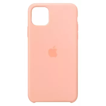 Silicone etui Apple iPhone 11 Pro Max Grapefruit Cover