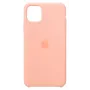 Silicone etui Apple iPhone 11 Pro Max Grapefruit Cover