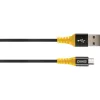 Kabel USB Schwaiger WKUM10 511 1,2 m USB A Micro-USB B Czarny Żółty