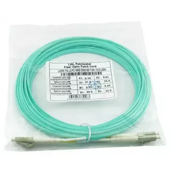 Kabel światłowodowy BlueOptics BK839A InfiniBand 2 m LC Aqua OM3