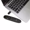 Bezprzewodowy pilot do prezentacji StarTech.com z zielonym wskaźnikiem laserowym – 27 m (90 ft.)