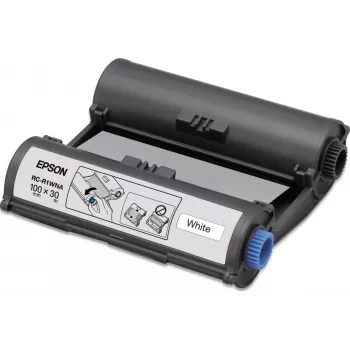 Taśma Epson RC-R1WNA 100 mm biała do LabelWorks Pro100, 30 m