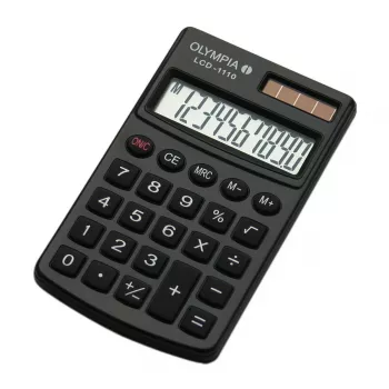Podstawowy kalkulator Olympia LCD 1110 kieszonkowy czarny