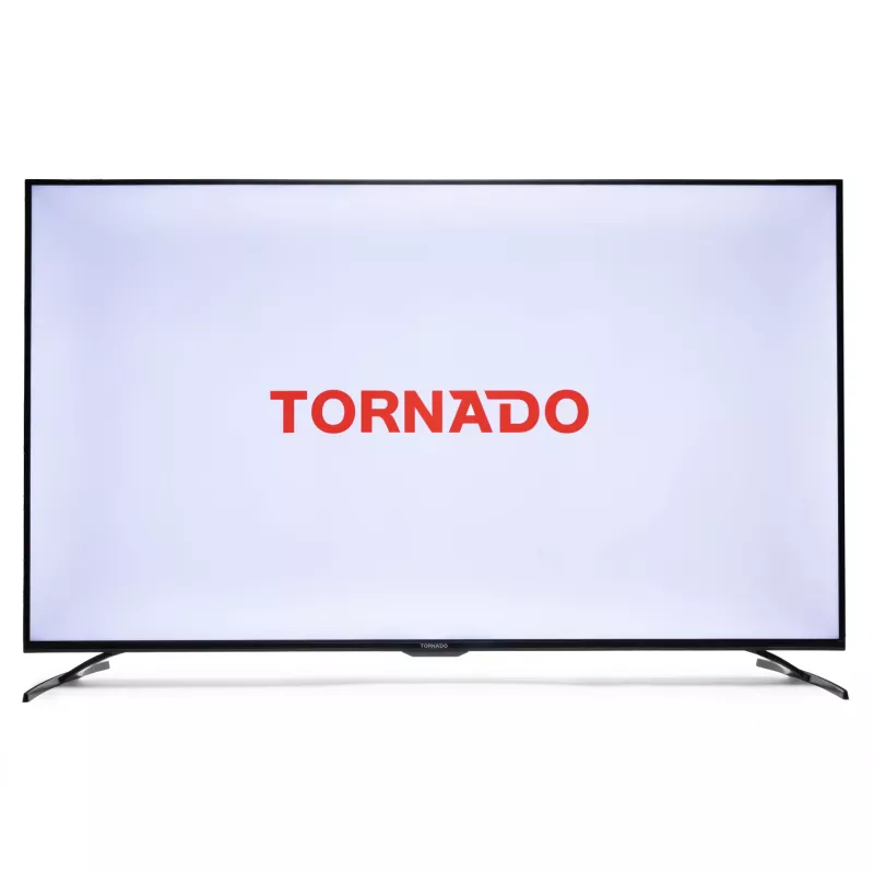 TORNADO 55UA3400X | 55” bezramkowy telewizor Google TV 4K UHD z HDR10 i HLG