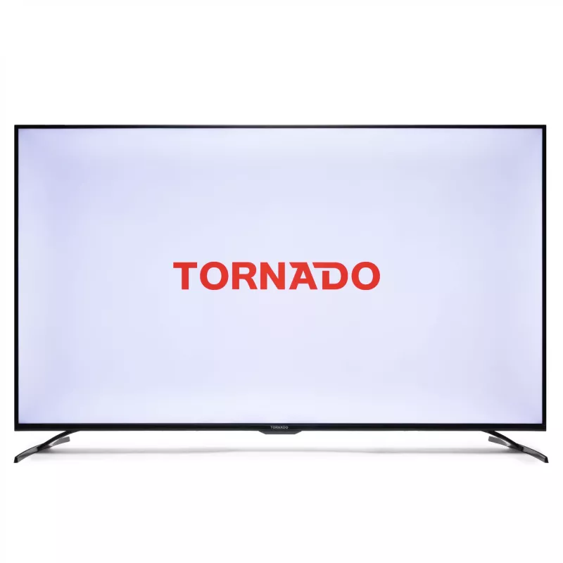 TORNADO 55UA3400X | 55” bezramkowy telewizor Google TV 4K UHD z HDR10 i HLG