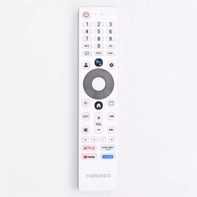TORNADO 55UA3400X | 55” bezramkowy telewizor Google TV 4K UHD z HDR10 i HLG