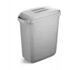 Pojemnik na odpady Durable 1800503050 Prostokątny Plastikowy Szary Szerokość 590 mm Głębokość 282 mm Wysokość 600 mm