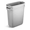 Pojemnik na odpady Durable 1800503050 Prostokątny Plastikowy Szary Szerokość 590 mm Głębokość 282 mm Wysokość 600 mm