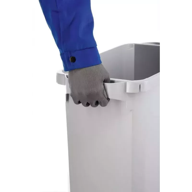 Pojemnik na odpady Durable 1800503050 Prostokątny Plastikowy Szary Szerokość 590 mm Głębokość 282 mm Wysokość 600 mm