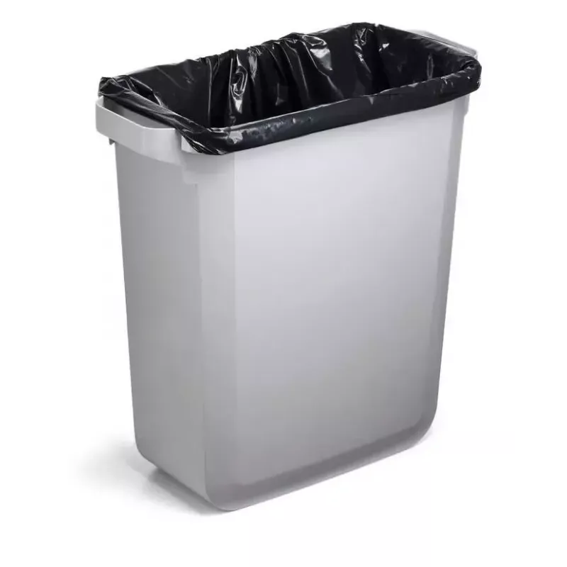 Pojemnik na odpady Durable 1800503050 Prostokątny Plastikowy Szary Szerokość 590 mm Głębokość 282 mm Wysokość 600 mm