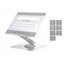 Conceptronic DONN27G, Podstawka pod laptopa, Srebrna, Aluminium, 360°, USB 3.2 Gen 1 (3.1 Gen 1) Typ-C, 5000 Mbit/s