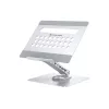 Conceptronic DONN27G, Podstawka pod laptopa, Srebrna, Aluminium, 360°, USB 3.2 Gen 1 (3.1 Gen 1) Typ-C, 5000 Mbit/s