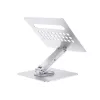 Conceptronic DONN27G, Podstawka pod laptopa, Srebrna, Aluminium, 360°, USB 3.2 Gen 1 (3.1 Gen 1) Typ-C, 5000 Mbit/s