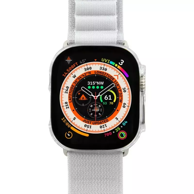 Etui LAUT Shield Transparent Glass Polycarbonate Smartwatch
