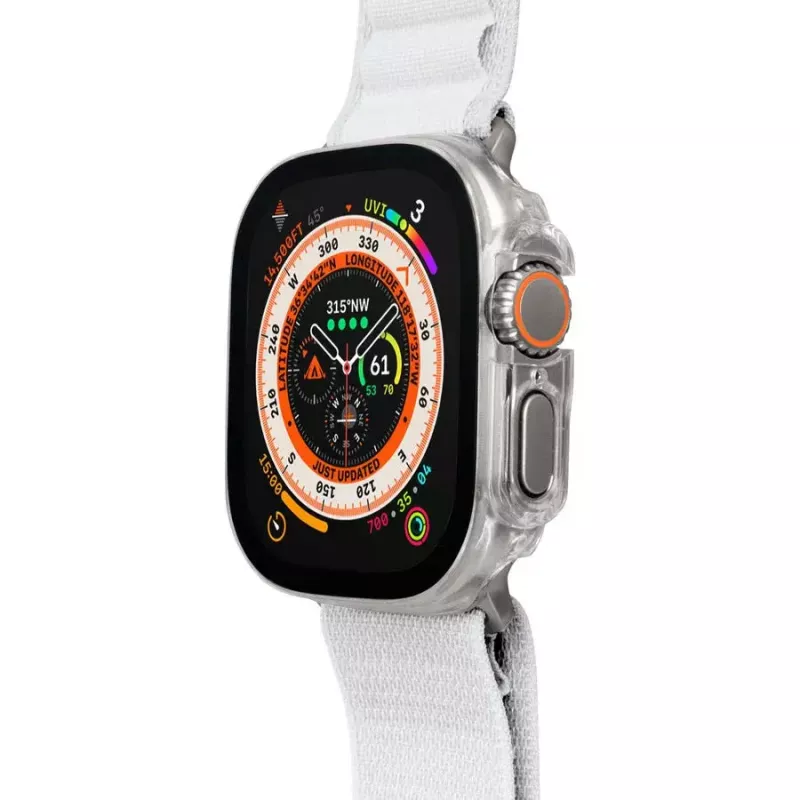 Etui LAUT Shield Transparent Glass Polycarbonate Smartwatch