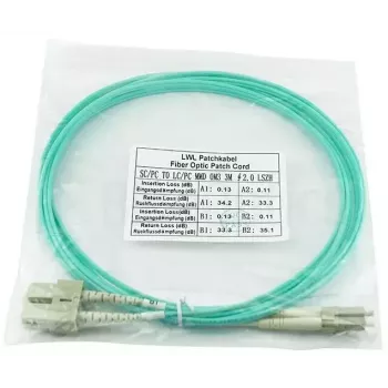 BlueOptics kabel InfiniBand/światłowodowy 10 m 2x LC 2x SC LC/APC
