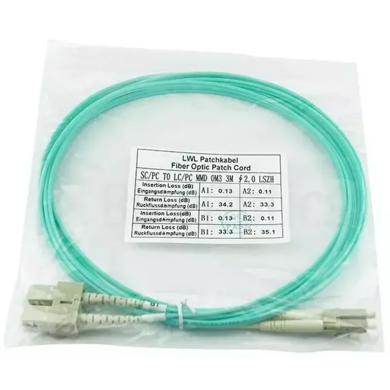 BlueOptics kabel InfiniBand/światłowodowy 10 m 2x LC 2x SC LC/APC