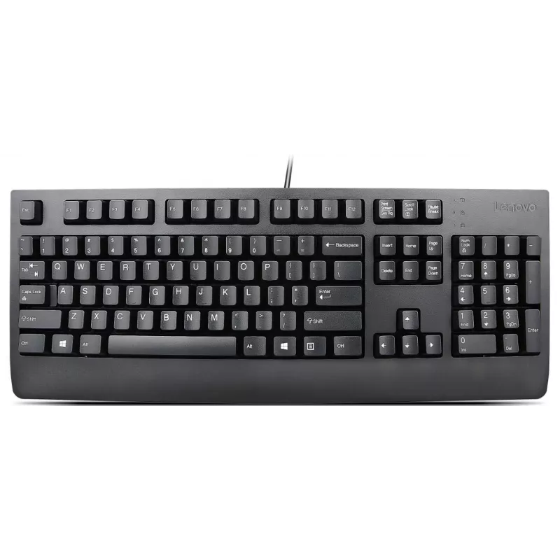 Klawiatura Lenovo Preferred Pro II uniwersalna USB QWERTY duńska czarna