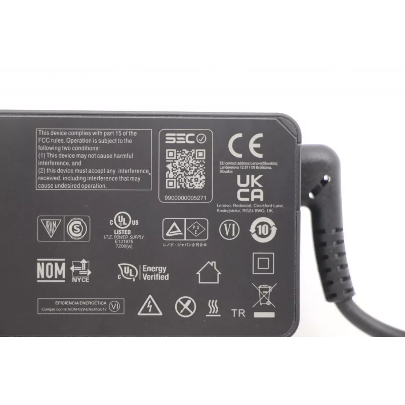 Lenovo 5A10W86295 zasilacz/inwerter Wewnętrzny 65 W Czarny