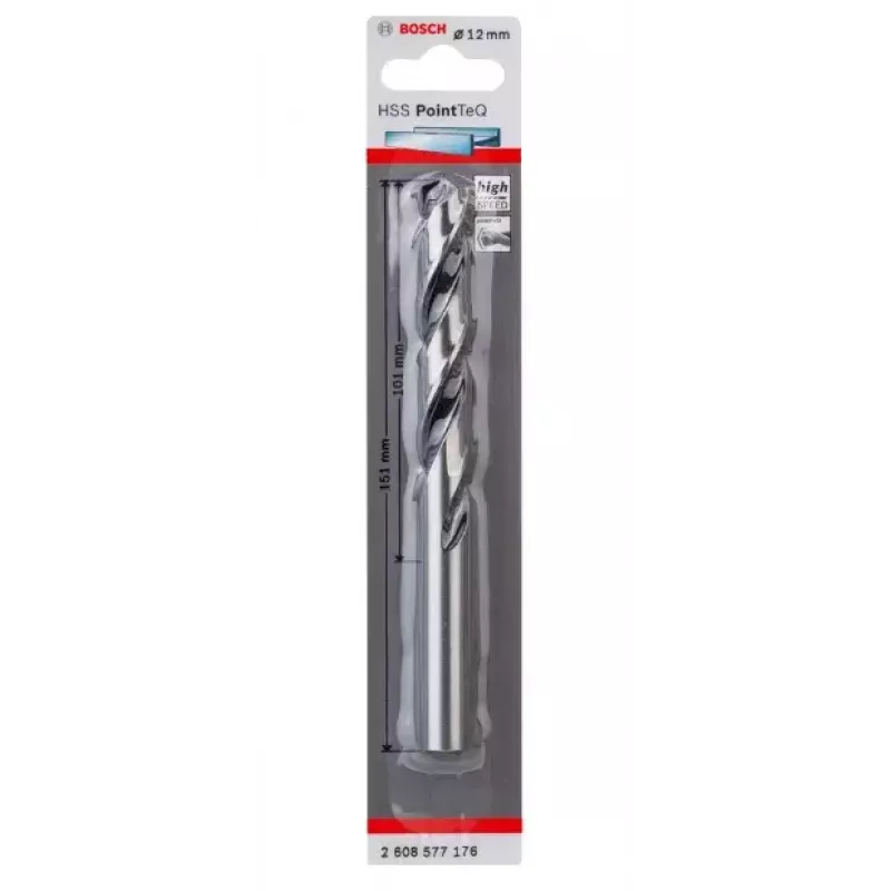 Wiertło kręte Bosch HSS PointTeQ 1,2 cm