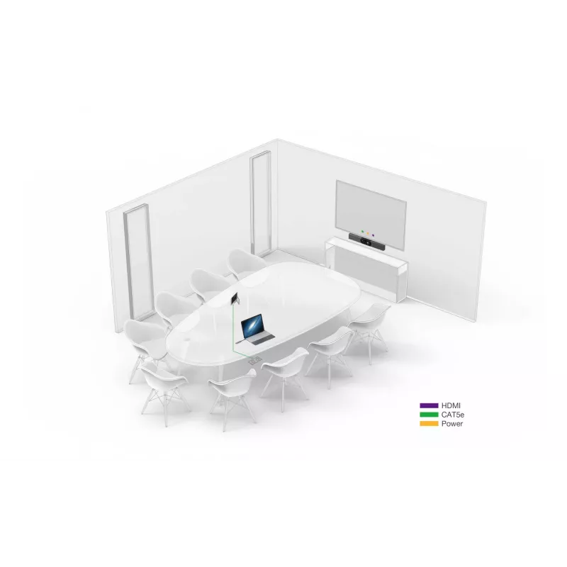 Yealink MeetingBar A30 – listwa do współpracy wideo 120° FOV 3.5-krotny zoom optyczny