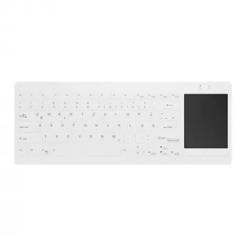 Contour Design Active Key Contour QuickClean Medical klawiatura IP68 Touchpad Mini Wired biały DE C4412