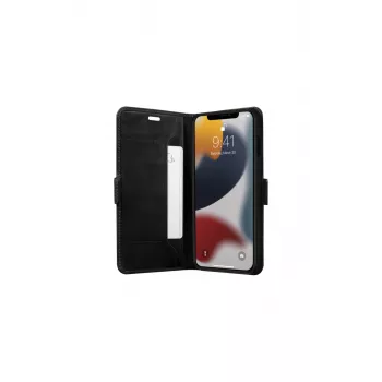 dbramante1928 Copenhagen cienki - iPhone 13 Pro - Czarny, etui portfelowe, Apple, iPhone 13 Pro, 15,5 cm (6,1 cala), Czarny