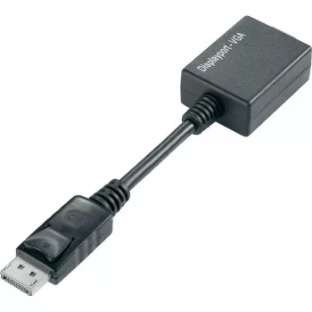 Techly DisplayPort DP do VGA Adapter M F IADAP DSP-250, 0.07 m, DisplayPort, 2 x VGA (D-Sub), Męski, Żeński, 1920 x 1200 pikseli