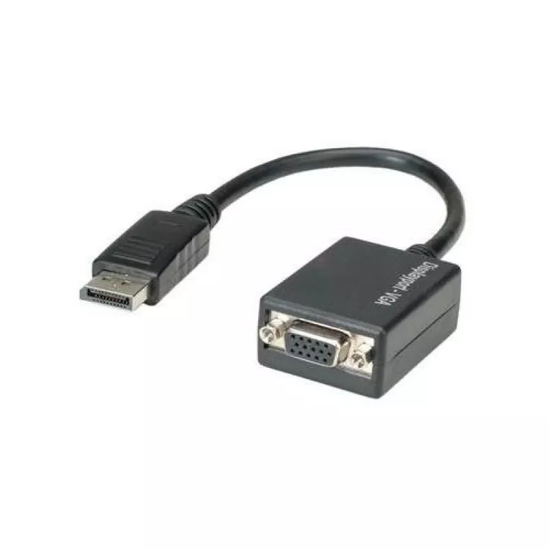Techly DisplayPort DP do VGA Adapter M F IADAP DSP-250, 0.07 m, DisplayPort, 2 x VGA (D-Sub), Męski, Żeński, 1920 x 1200 pikseli