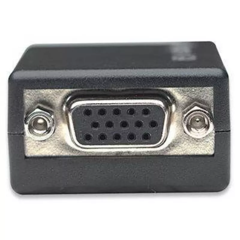 Techly DisplayPort DP do VGA Adapter M F IADAP DSP-250, 0.07 m, DisplayPort, 2 x VGA (D-Sub), Męski, Żeński, 1920 x 1200 pikseli