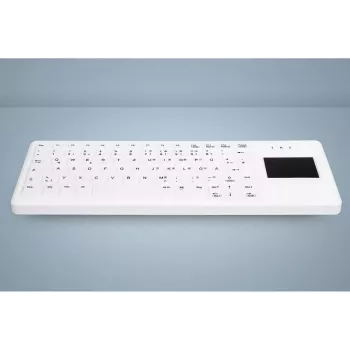 Klawiatura Contour Design Active Key AK-C4400, medyczna, USB, US English, biała