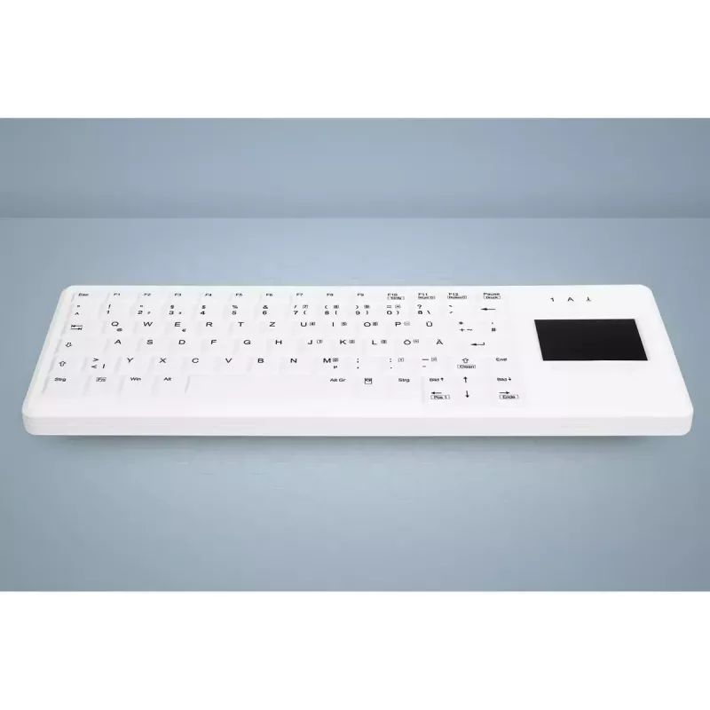 Klawiatura Contour Design Active Key AK-C4400, medyczna, USB, US English, biała