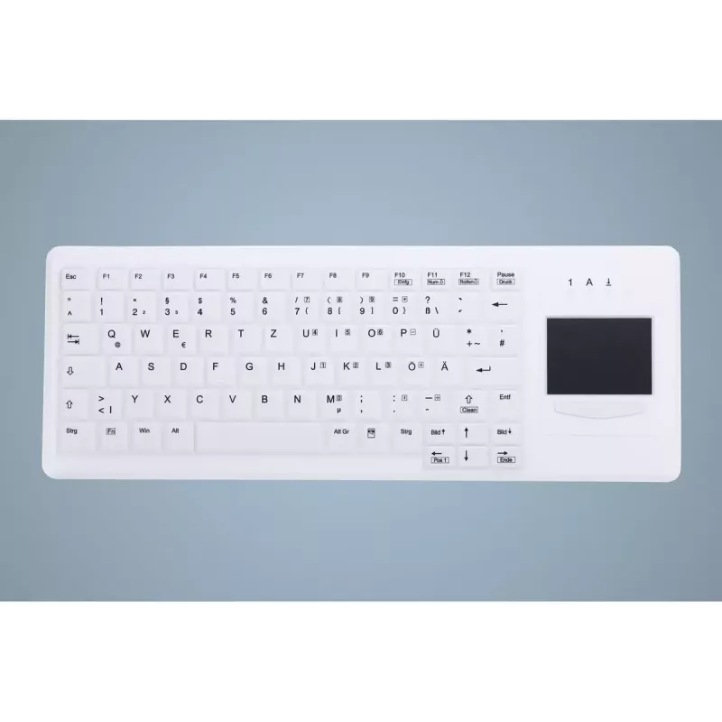 Klawiatura Contour Design Active Key AK-C4400, medyczna, USB, US English, biała